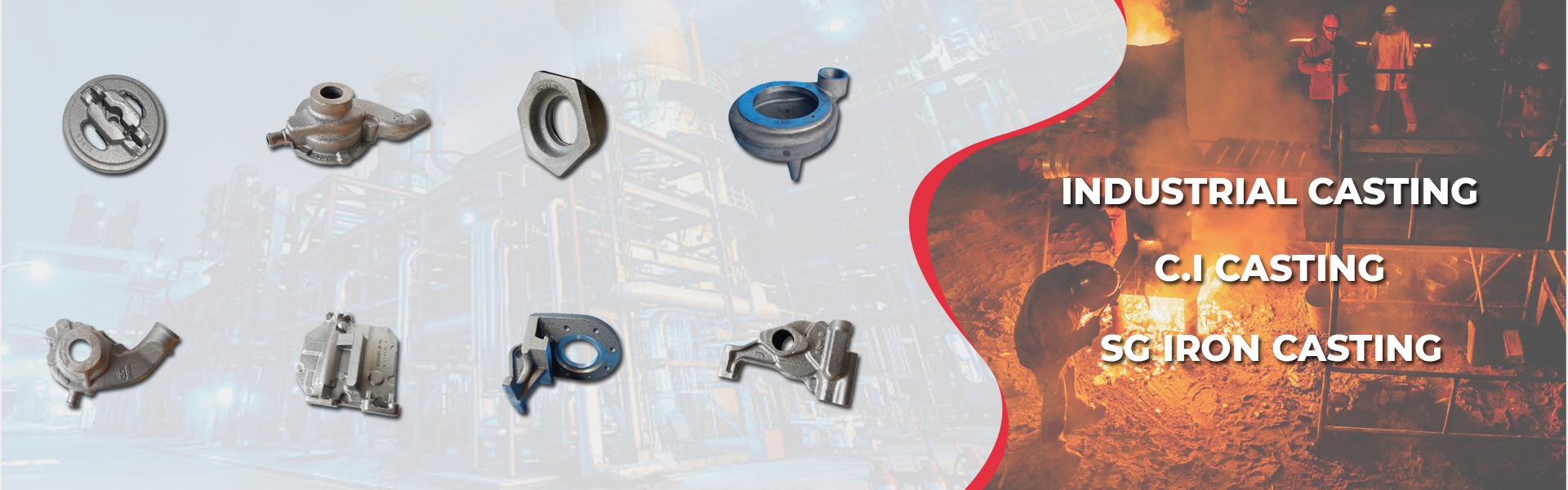 C.I. Castings, S.G. Iron Castings, Precision Machined Components, Automobile Castings, Cast Iron Castings